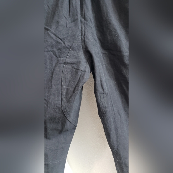 Women's crop elastic cuff pants - Picture 3 of 10